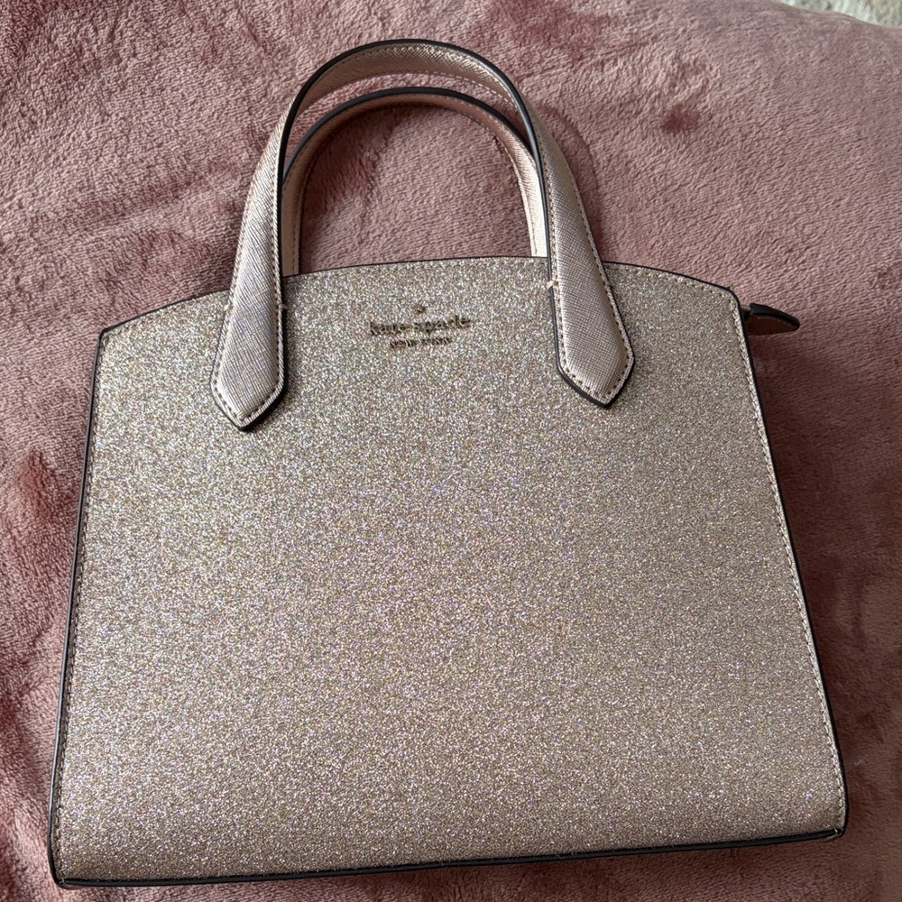 Kate Spade Sparkling Rose Gold Satchel